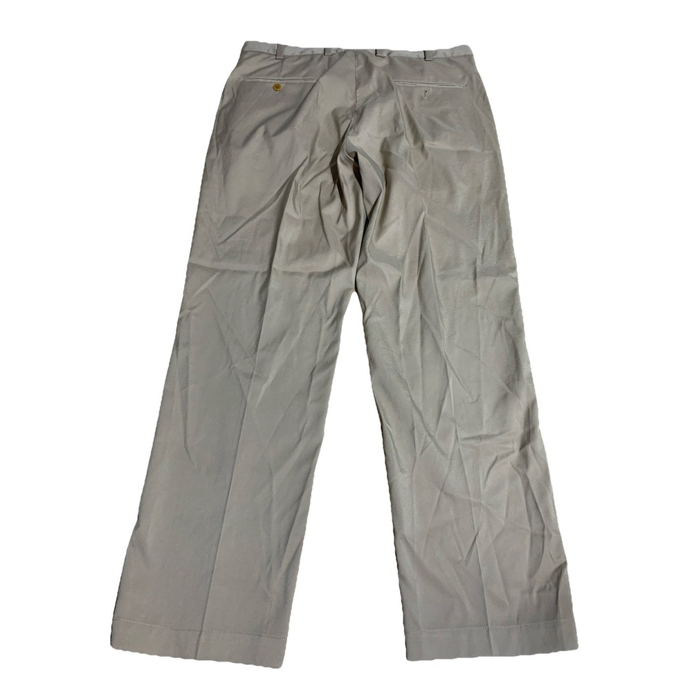 Brooks Brothers Mens Pants 35x30 Chino Straight Leg Khaki Beige/Brown - Picture 2 of 8